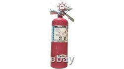 Amerex B386 Fire Extinguisher, 5BC, Halotron, 5 Lb Rechargable, Never Used