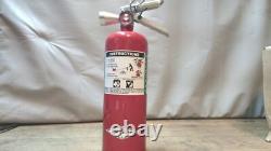 Amerex B386 Fire Extinguisher, 5BC, Halotron, 5 Lb Rechargable, Never Used