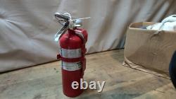 Amerex B386 Fire Extinguisher, 5BC, Halotron, 5 Lb Rechargable, Never Used