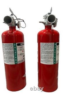 Amerex B386T, 5lb Halotron I Class B C Fire Extinguisher 2 Pack