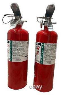 Amerex B386T, 5lb Halotron I Class B C Fire Extinguisher 2 Pack