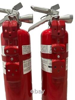 Amerex B386T, 5lb Halotron I Class B C Fire Extinguisher 2 Pack