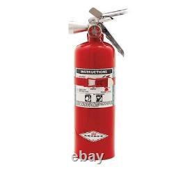 Amerex B386t Fire Extinguisher, 5BC, Halotron, 5 Lb