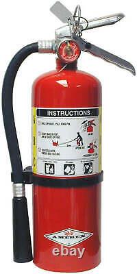 Amerex B402 5lb. ABC Dry Chemical Class Fire Extinguisher with Bracket 2 Pack