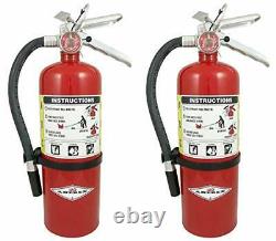 Amerex B402 QWMLBB 5lb ABC Dry Chemical Class A B C Fire Extinguisher with Wa