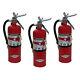 Amerex B402T, 5lb ABC Dry Chemical Class A B C Fire Extinguisher 3 Pack