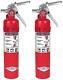 Amerex B417 2.5 lb. ABC Dry Chemical Class A B C Fire Extinguisher with Wall