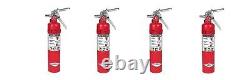 Amerex B417, 2.5lb ABC Dry Chemical Class A B C Fire Extinguisher, with Wall