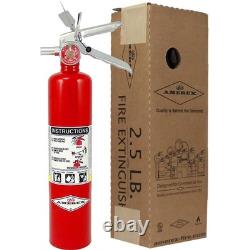 Amerex B417T 2.5 lbs Dry Chemical Fire Extinguisher with Wall Bracket 3 Pack