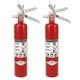 Amerex B417T ABC Dry Class A B C Fire Extinguisher 2.5 Lb 2-Pack