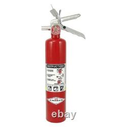 Amerex B417T ABC Dry Class A B C Fire Extinguisher 2.5 Lb 2-Pack