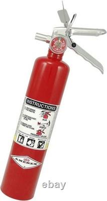 Amerex B417T ABC Dry Class A B C Fire Extinguisher 2.5 Lb 2-Pack