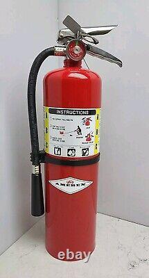 Amerex B441, 10lb ABC Dry Chemical Class A B C Fire Extinguisher