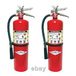 Amerex B441, 10lb ABC Dry Chemical Class A B C Fire Extinguisher 2 Pack