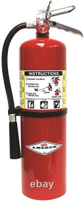 Amerex B456 ABC Dry Chemical Fire Extinguisher with Aluminum Valve, 10 Lb. By Am