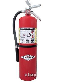 Amerex B456 ABC Dry Chemical Fire Extinguisher with Aluminum Valve, 10 lb. By Am