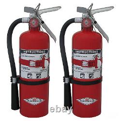 Amerex B479T, 5lb Purple K Chemical Class B C Fire Extinguisher 2 Pack