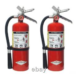 Amerex B500 5 lbs ABC Dry Chemical Fire Extinguisher 2 Pack