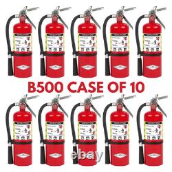 Amerex B500, 5lb ABC Dry Chemical Extinguisher, Aluminum Valve, Bulk