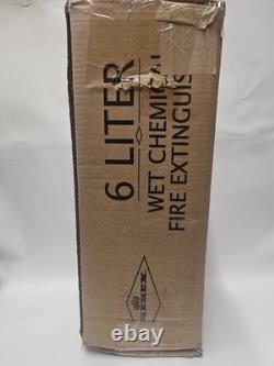 Amerex C260 6 Liter Class K Wet Chemical Commercial Kitchen Fire Extinguisher