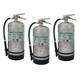 Amerex C260 6 Liter Wet Chemical Fire Extinguisher for Kitchen Use 3 Pack
