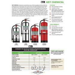 Amerex C262 2.5 Gallon Class K Wet Chemical Fire Extinguisher 2 Pack