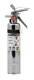 Amerex Fire Extinguisher ABC Dry Chemical 2.5 Pound Capacity B417TC Chrome