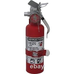 Amerex Fire Extinguisher Purple K Dry Chemical 1-Pound Capacity 376T Red