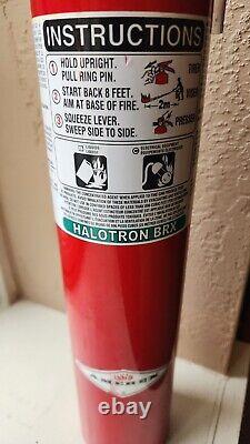 Amerex Halotron BrX Fire Extinguisher Model #349TS