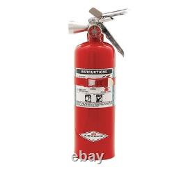 Amerex Model B386T Fire Extinguisher Steel Red BC 3YWK7 Rechargeable