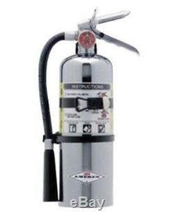 Amerex Model B500TC 5lb Chrome Fire Extinguisher