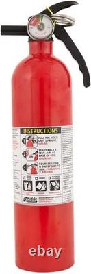 And DOT Approved Red Fire Extinguishers Dependable 2-Pack for Home Use