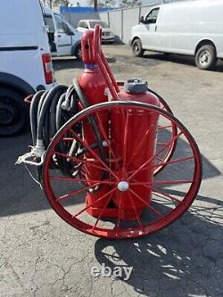 Ansul 125 Lb Fire Extinguisher Purple-k wheeled wheels nitrogen large potassium