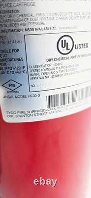 Ansul 418264 Red Line 30LB Dry Chemical Fire Extinguisher Model I-K-30-G