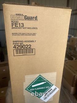 Ansul CleanGuard Model FE13 Clean Agent Fire Extinguisher Part Number 429022
