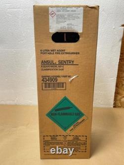 Ansul Sentry 434909 6L Wet Agent Portable Fire Extinguisher