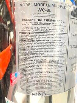 Ansul Wet Unit # 9 BUCKEYE Fire Extinguisher 6 Liter Wet Chemical Rechargeable