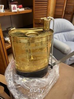 Antique Armando Del Taglia Backpack Sprayer Fire Extinguisher Italy Copper