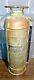 Antique New York Central Railroad Fire Extinguisher empty copper & brass