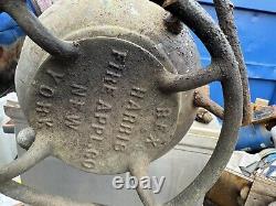 Antique Rex New York Copper Brass Fire Extinguisher Empty