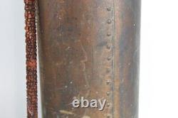 Antique The Woodhouse Fire Extinguisher Copper Metal Extinguisher New York Empty