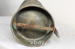 Antique The Woodhouse Fire Extinguisher Copper Metal Extinguisher New York Empty