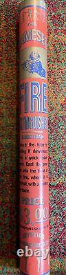 Antique VTG Rare The RAMSES Fire Extinguisher Tube Can Egyptian Manufacturing