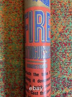 Antique VTG Rare The RAMSES Fire Extinguisher Tube Can Egyptian Manufacturing