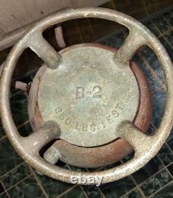 Antique copper brass The New Pittsburgh Fire extinguisher empty Rare