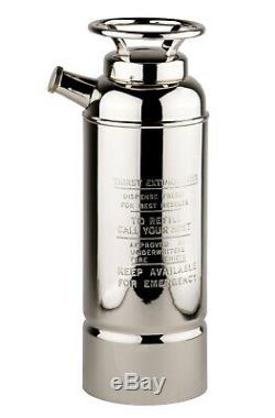 Authentic Models CS002 Fire Extinguisher Cocktail Shaker Silver-plated Inside