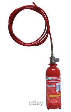Automatic Fire Extinguisher Low Pressure 1Kg Dry Powder Vertical