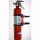 Axia Alloys Black Quick Release Fire Extinguisher Mount with 2.5 Red Extinguisher