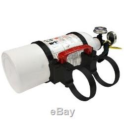 Axia Alloys Quick Release 2 lb. Fire Extinguisher with 2.0 Mount Bright Black