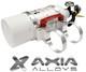 Axia Alloys Quick Release 2 lb. Fire Extinguisher with 2.0 Mount Bright Clear